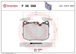 P06088X BREMBO