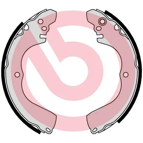 Колодки гальмові задні, барабанні S54525 Brembo