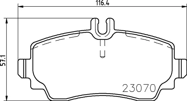 Передні тормозні колодки P50047 Brembo