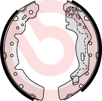 Колодки гальмові задні, барабанні S83510 Brembo