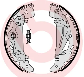 Колодки гальмові задні, барабанні S30521 Brembo