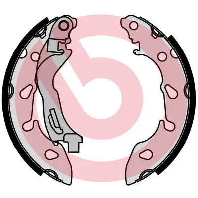 Колодки гальмові задні, барабанні S24553 Brembo