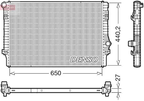 Радіатор DRM32049 Denso