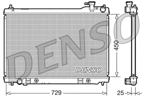 Радіатор DRM46100 Denso