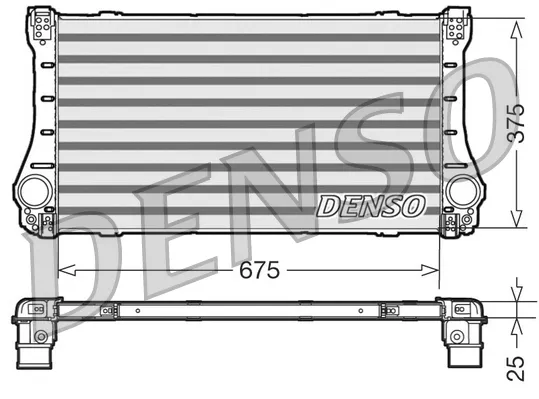 Інтеркулер DIT50006 Denso