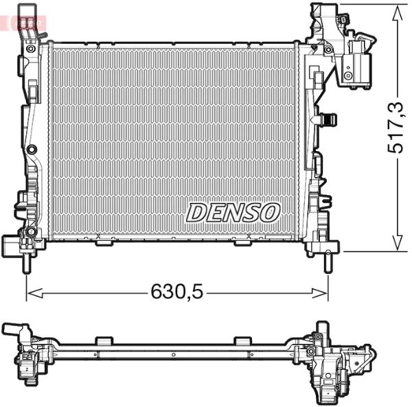 Радіатор DRM23062 Denso
