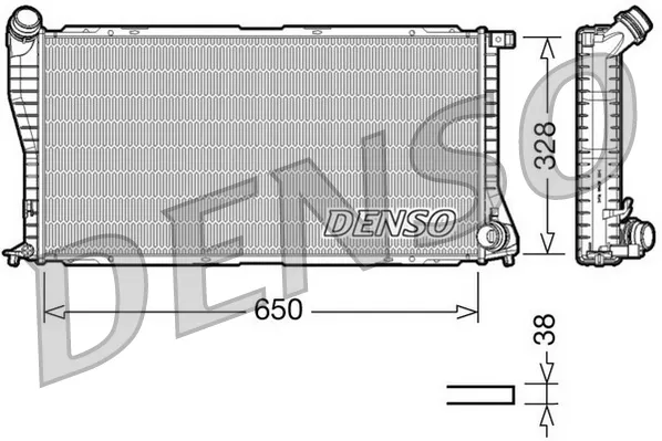 Радіатор DRM05002 Denso