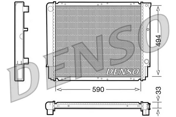 Радіатор DRM33050 Denso