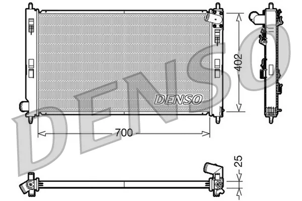 Радіатор DRM45032 Denso