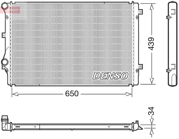 Радіатор DRM32041 Denso