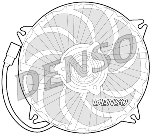 Вентилятор охолодження радіатора DER21017 Denso