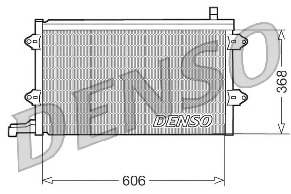 Радіатор кондиціонера DCN32003 Denso