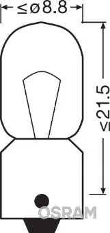 Лампочка 393002B Osram