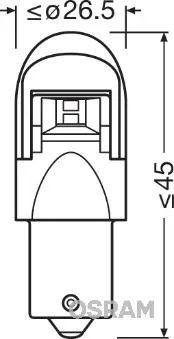 Лампочка 7556R02B Osram