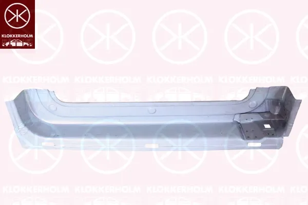 Двері фургона задні, розпашні, ліві 3546171 Klokkerholm
