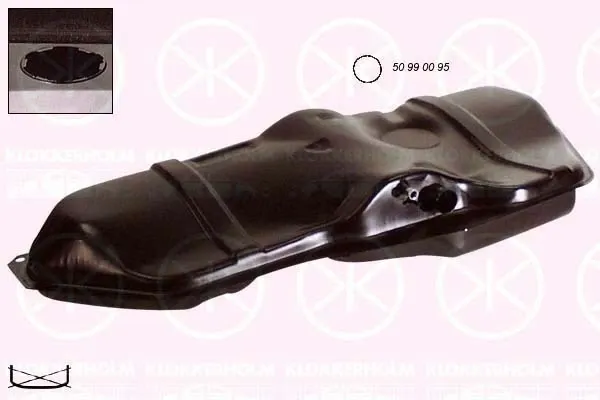 Паливний бак 5049008 Klokkerholm