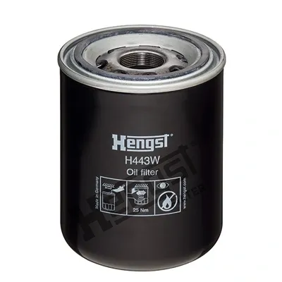 Масляний фільтр H443W Hengst