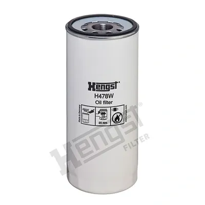 Масляний фільтр H478W Hengst