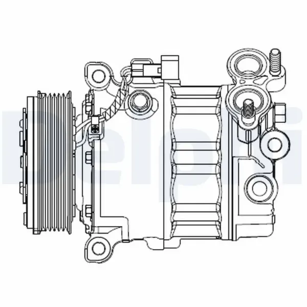 Компресор кондиціонера CS20512 Delphi