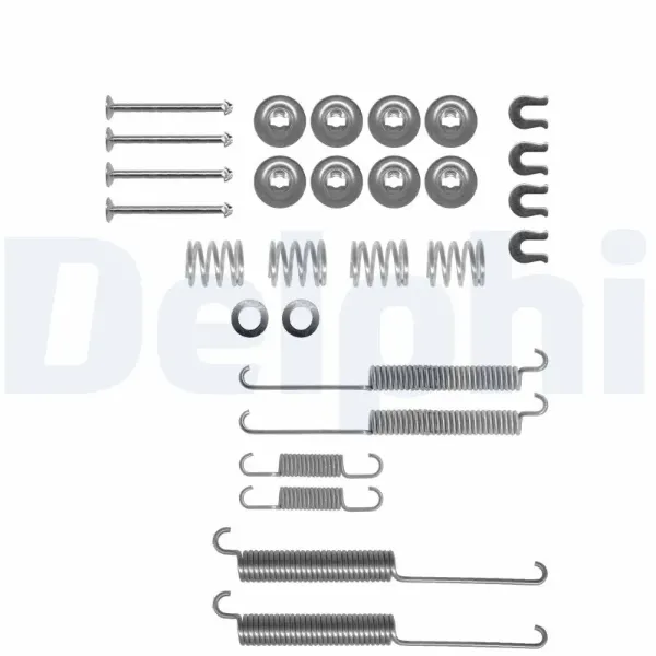 Монтажний комплект задніх барабанних колодок LY1271 Delphi