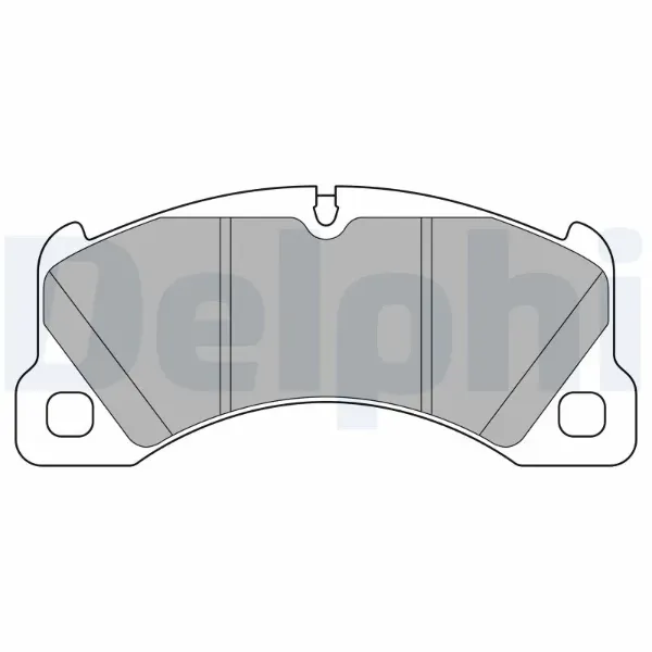 Передні тормозні колодки LP3629 Delphi