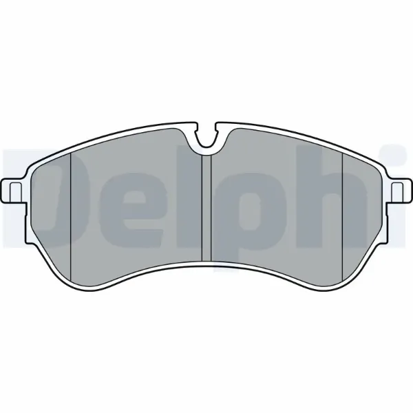 Передні тормозні колодки LP3410 Delphi