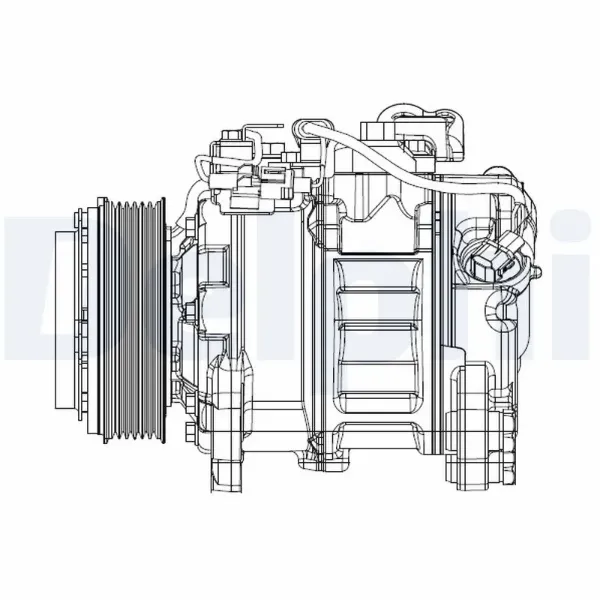 Компресор кондиціонера CS20501 Delphi