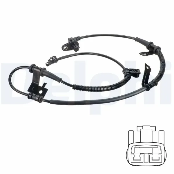Датчик АБС (ABS) передній, лівий SS20535 Delphi