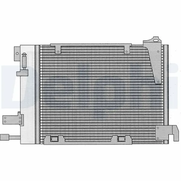 Радіатор кондиціонера TSP0225221 Delphi