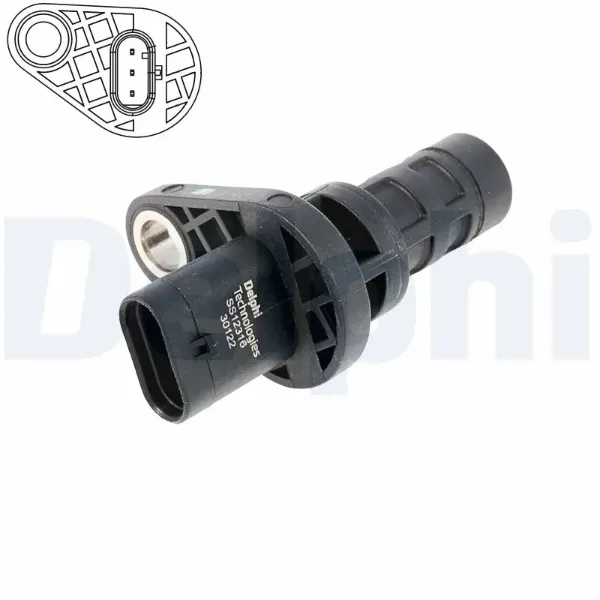 Датчик колінвала SS1231612B1 Delphi
