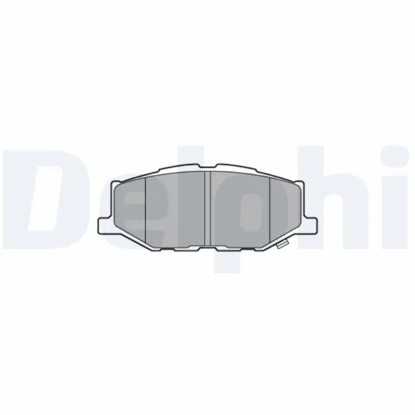 Передні тормозні колодки LP3637 Delphi