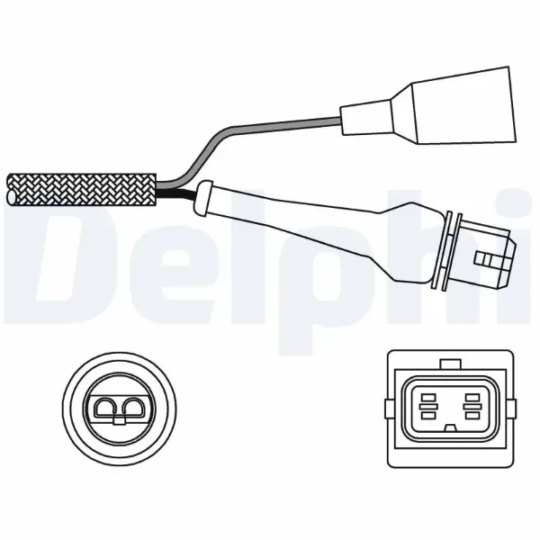 Лямбда-зонд ES1100012B1 Delphi