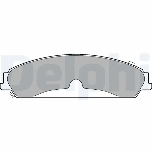 Передні тормозні колодки LP3216 Delphi