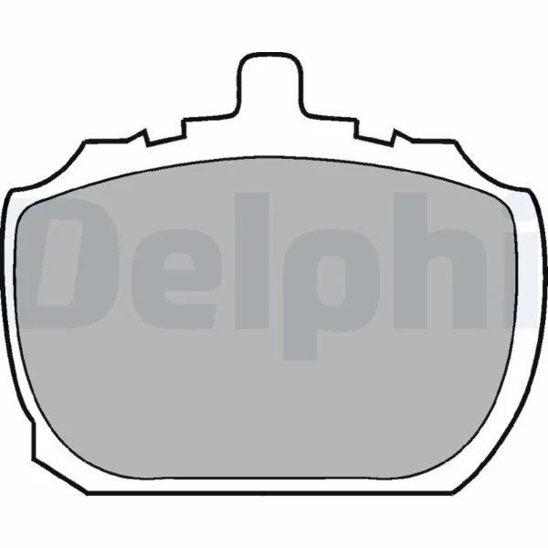 Передні тормозні колодки LP45 Delphi
