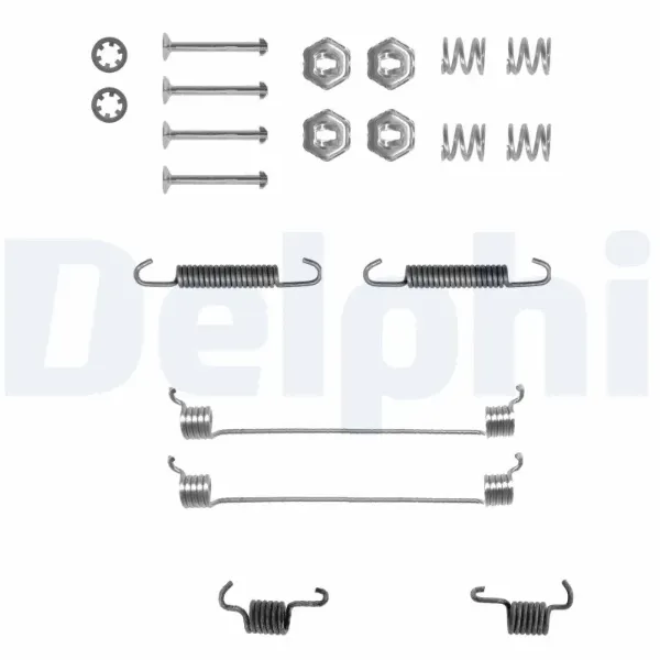 Монтажний комплект задніх барабанних колодок LY1055 Delphi