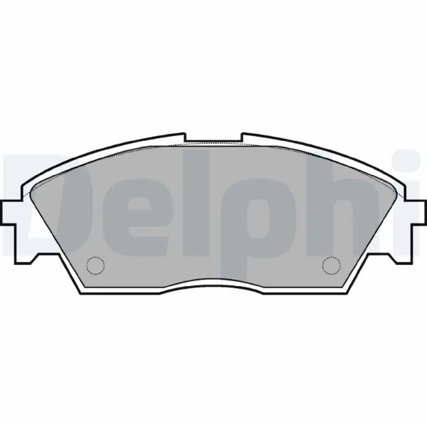 Передні тормозні колодки LP605 Delphi
