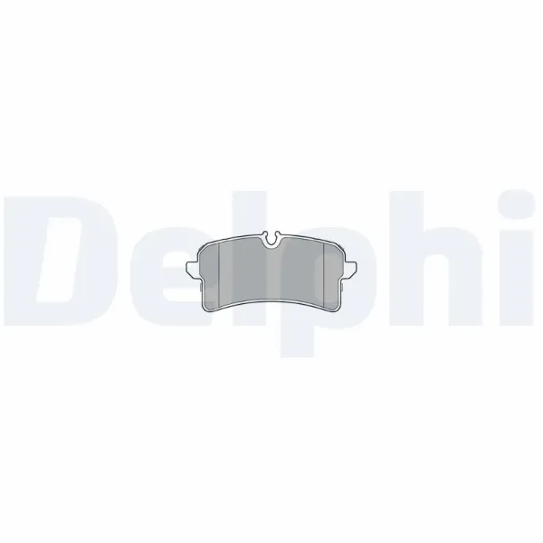 Задні гальмівні колодки LP3577 Delphi