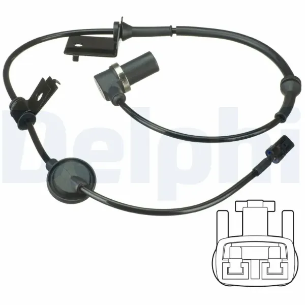 Датчик АБС (ABS) передній, правий SS20508 Delphi