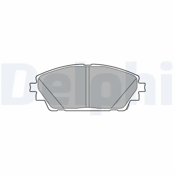 Передні тормозні колодки LP3632 Delphi