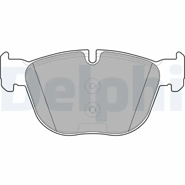 Передні тормозні колодки LP2090 Delphi