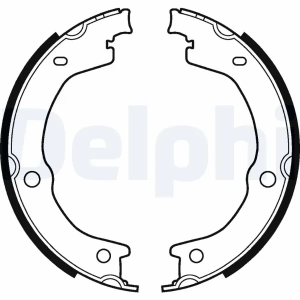 Колодки ручника LS2118 Delphi