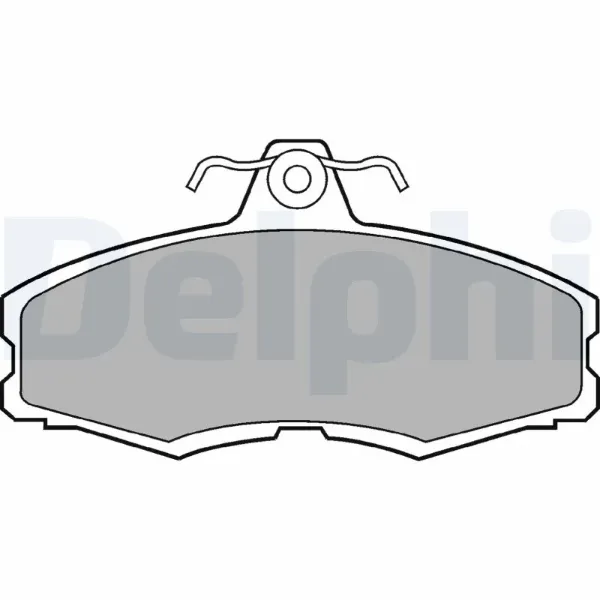 Передні тормозні колодки LP250 Delphi