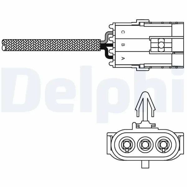 Лямбда-датчик Delphi ES1099512B1