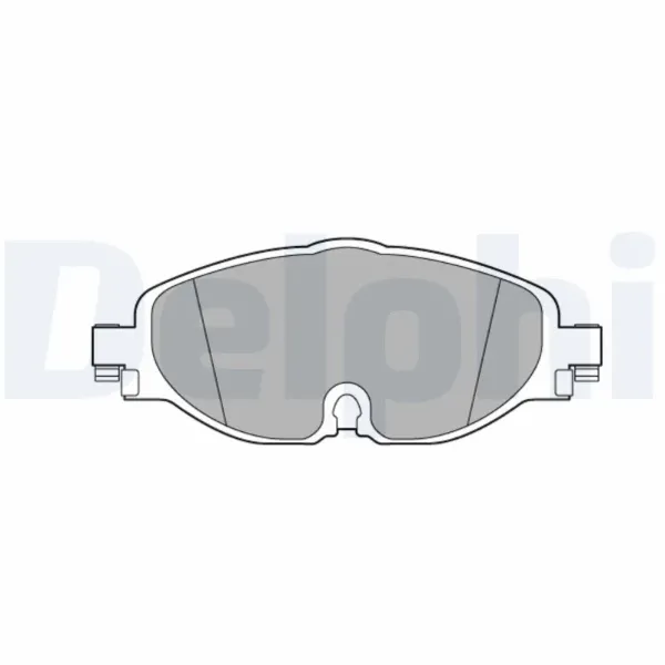 Передні тормозні колодки LP3584 Delphi