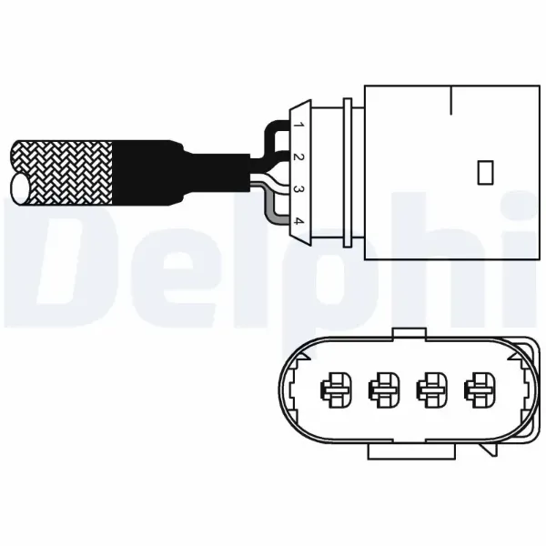 Лямбда-зонд ES1097812B1 Delphi