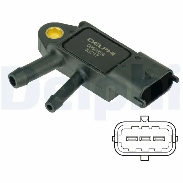 Датчик тиску вихлопних газів DPS00016 Delphi