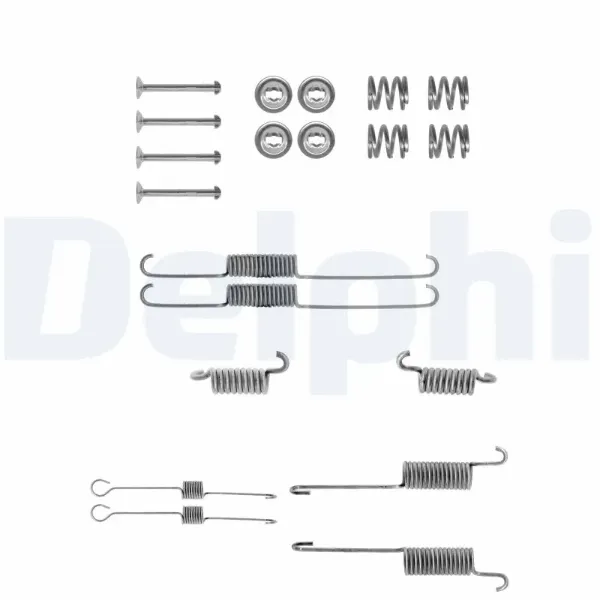 Монтажний комплект задніх барабанних колодок LY1039 Delphi