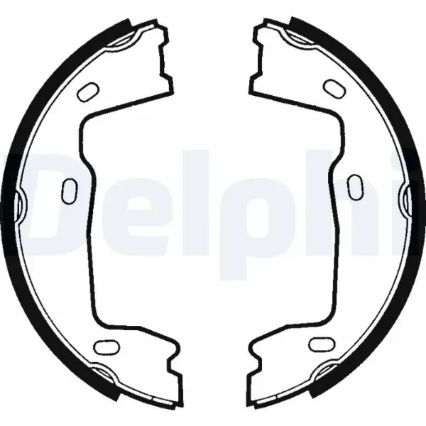 Колодки ручника LS1381 Delphi