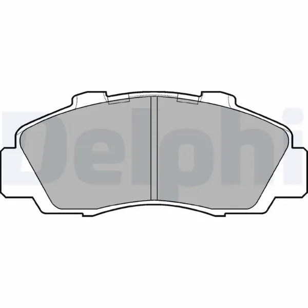 Передні тормозні колодки LP872 Delphi