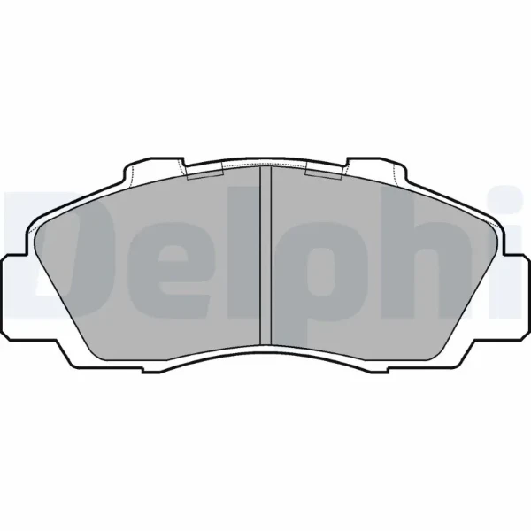 Передні тормозні колодки LP872 Delphi